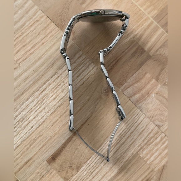 Android USA Vintage Watch Silver Dial Blue Hands Stainless Steel Bracelet - Picture 8 of 12